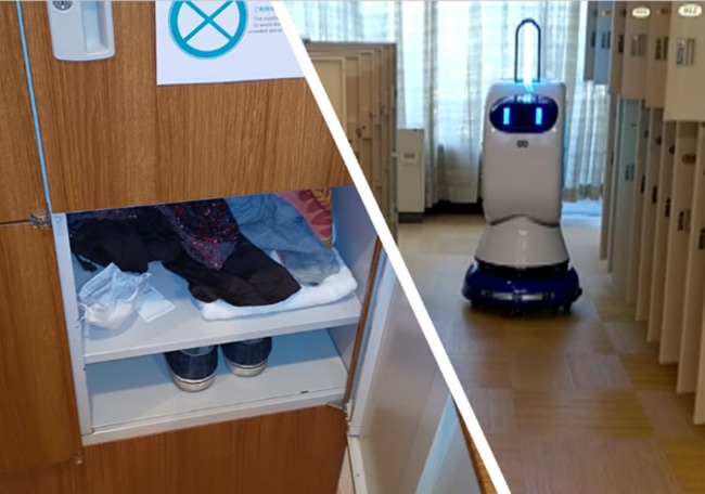 【ビルメンロボット・AI】薬剤噴霧と紫外線照射のニュー除菌ロボット